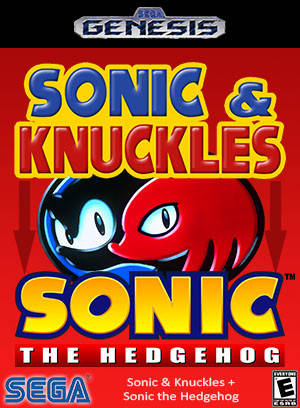 Sonic Knuckles Sonic The Hedgehog Sega Mega Drive Genesis Game