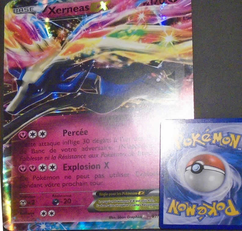 Xerneas Ex Jumbo Carte Pok Mon Cartes Jumbo Xxl