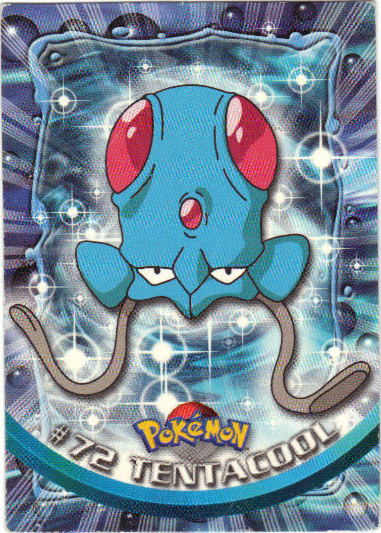 Tentacool Pok Mon Cartes Topps