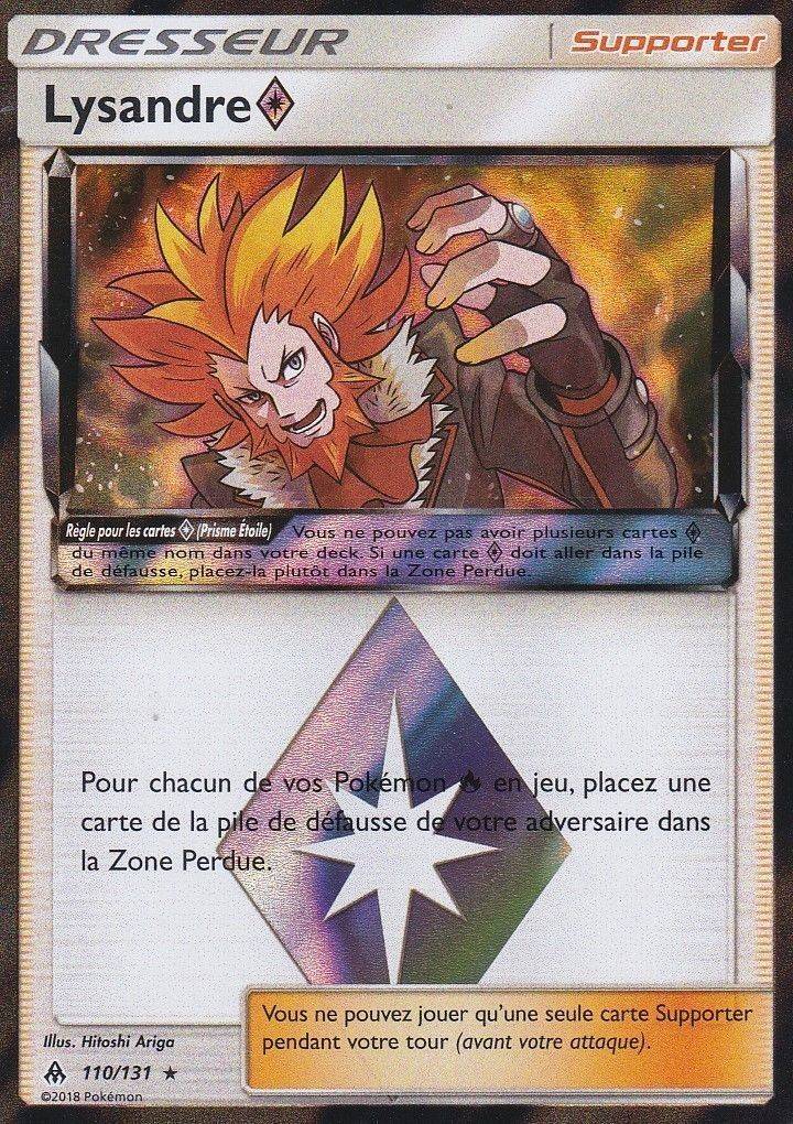 Lysandre Prisme Etoile Carte Pok Mon Lumi Re Interdite