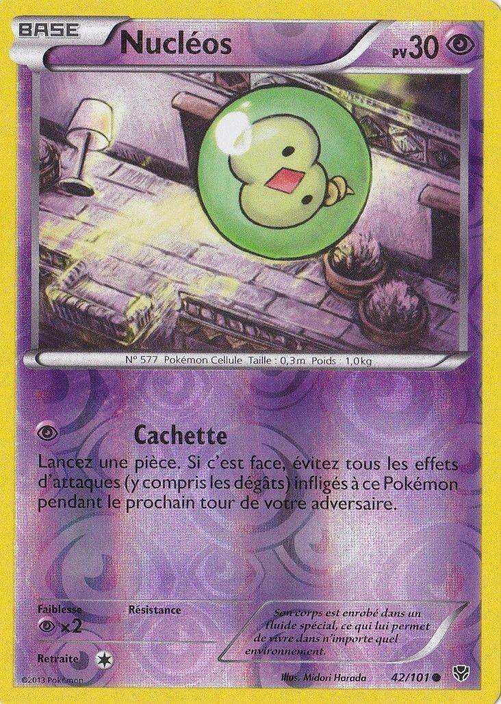 Nucl Os Reverse Carte Pok Mon Explosion Plasma