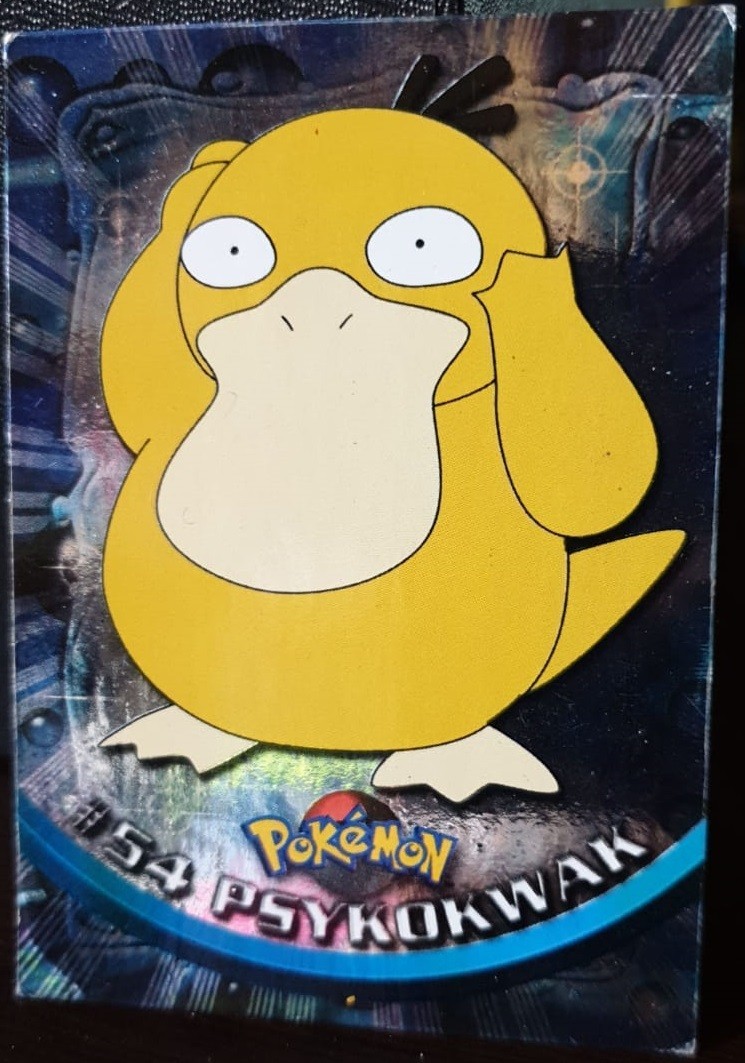 Psykokwak holographique Pokémon Cartes Topps 54