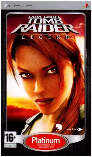 Jeux PSP - Tomb Raider Legend - édition platinum