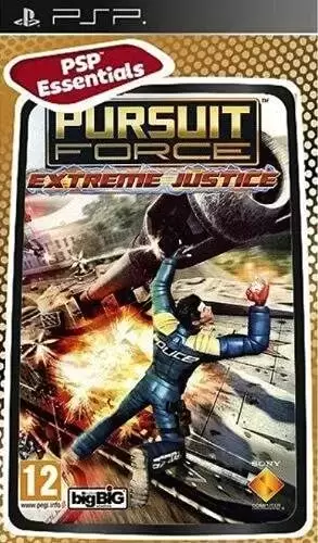 Jeux PSP - Pursuit force: Extreme justice - collection Essentials