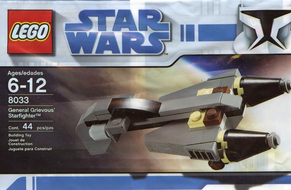 General Grievous Starfighter Lego Star Wars Set 8033