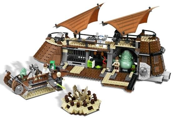 Jabbas Sail Barge Lego Star Wars Set 6210