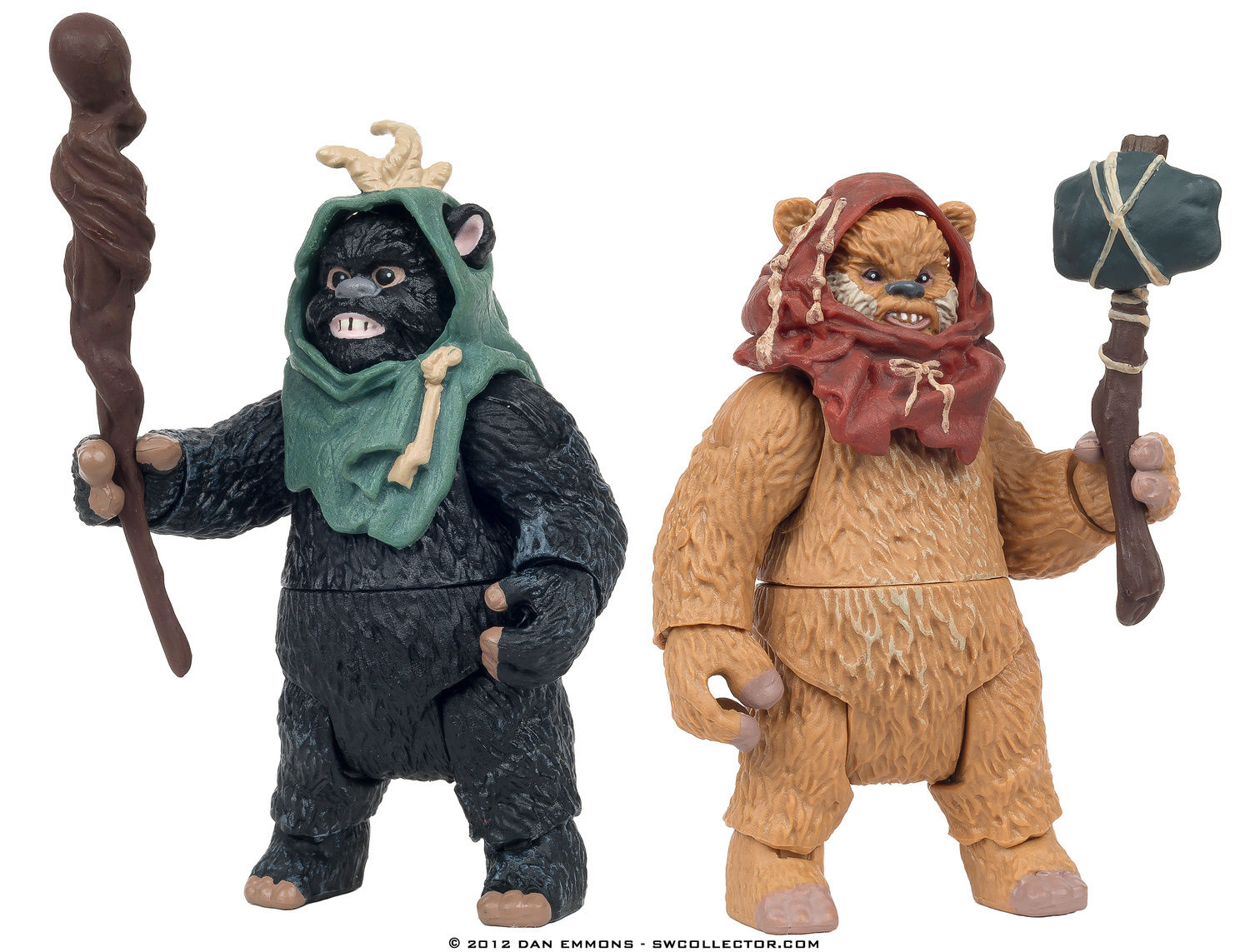 vintage ewok figures