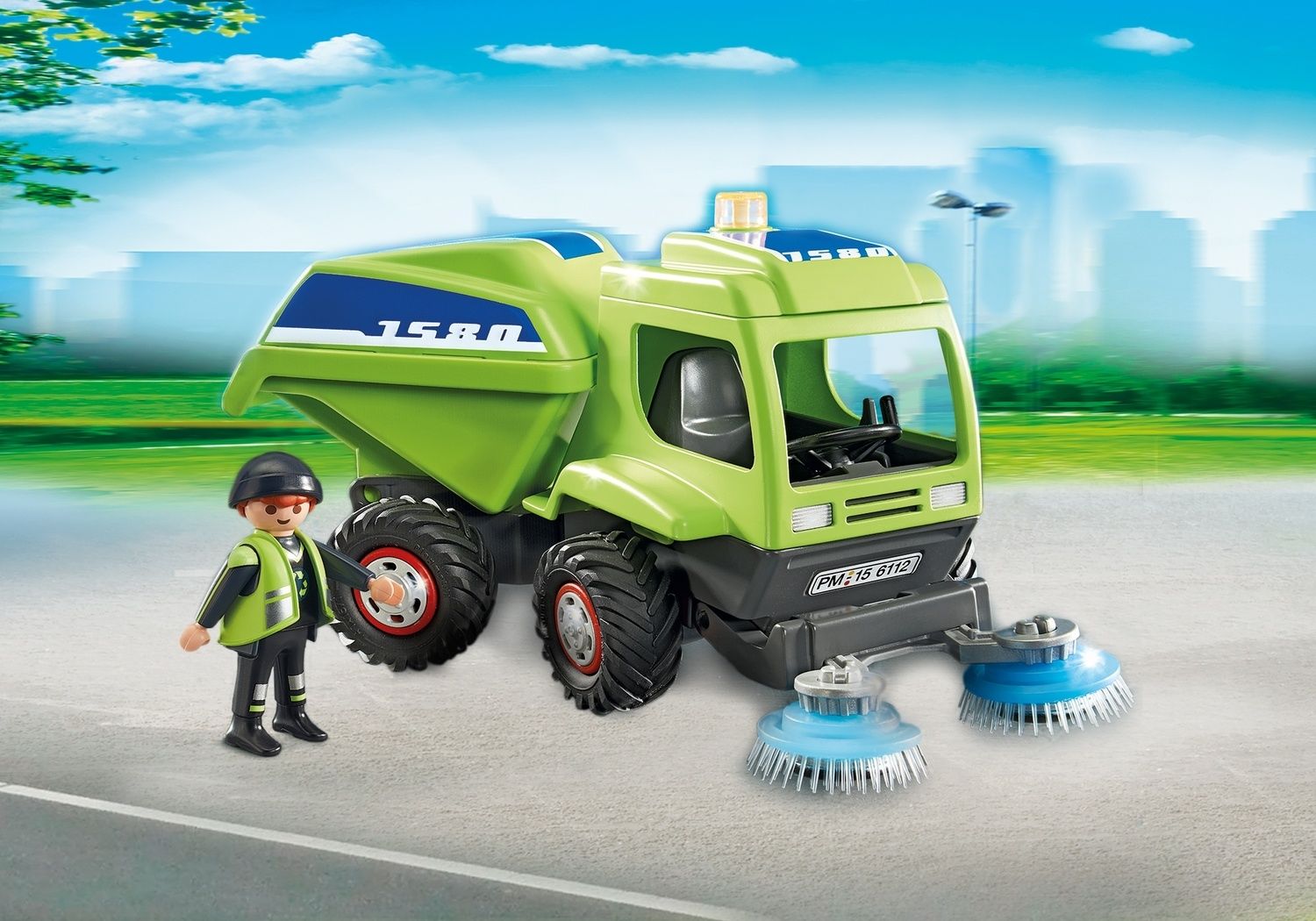 camion balayeuse playmobil