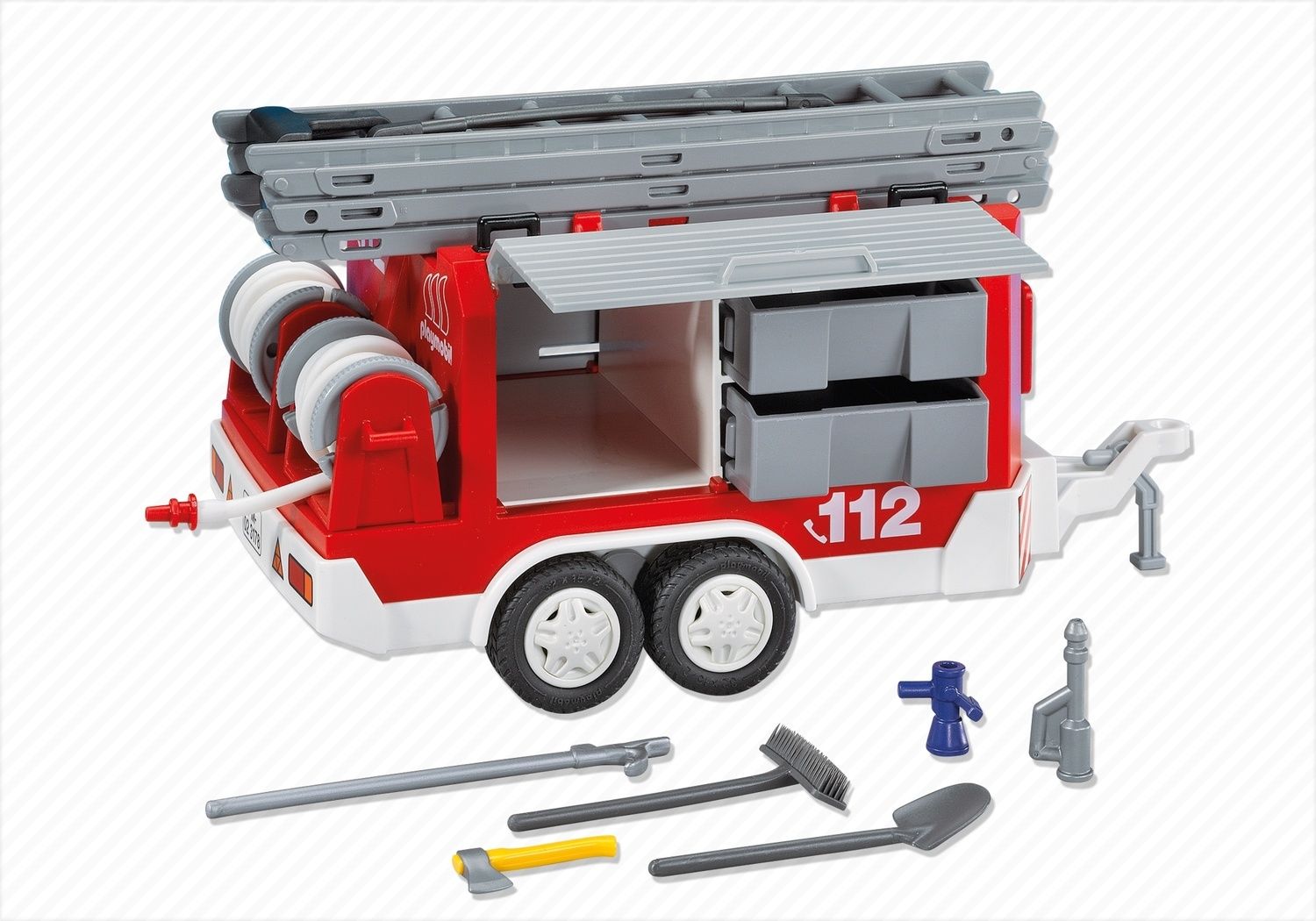 playmobil city action fire station 9052