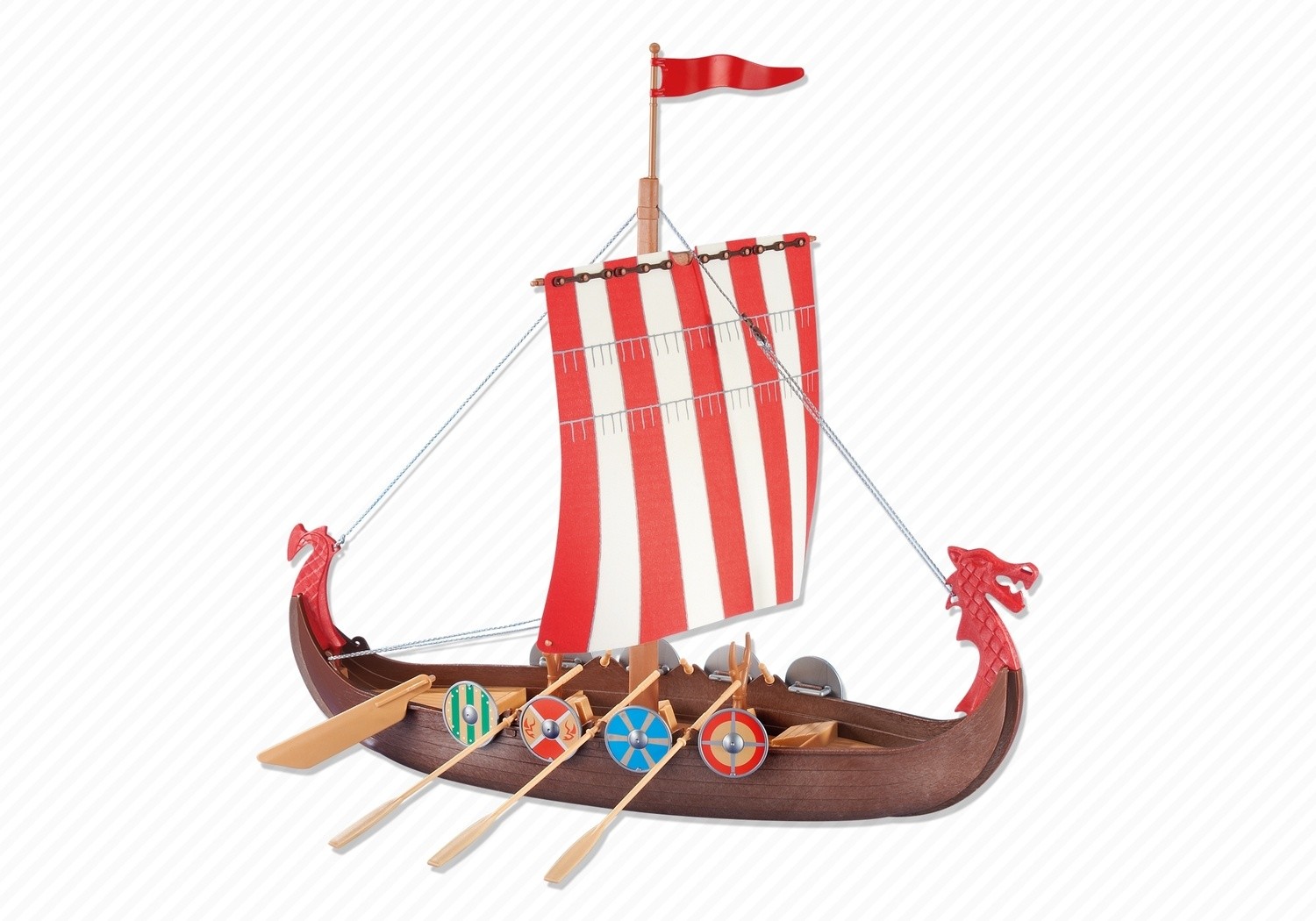 Viking Longboat - Playmobil Vikings 6330