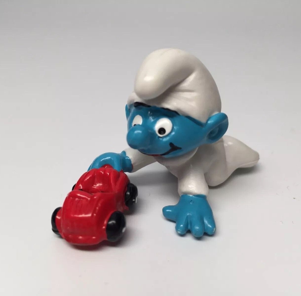 Baby and Car - Smurfs figures Schleich action figure 20215