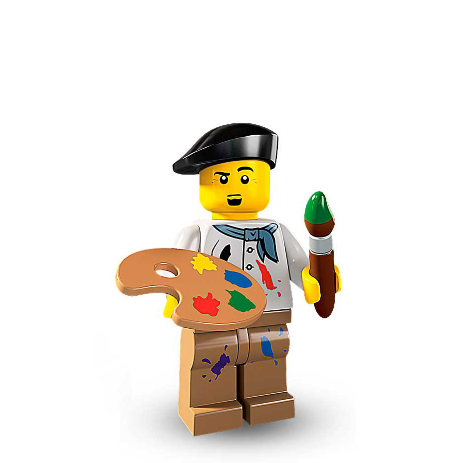 Artist - LEGO Minifigures Series 4 set 8804
