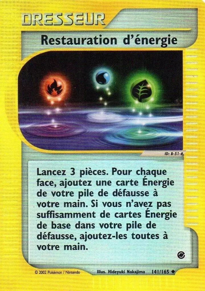 Expedition - Restauration d\'énergie