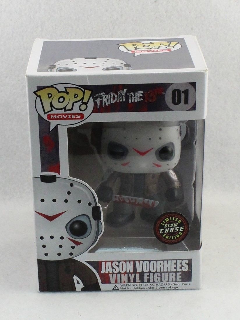 Friday The 13th Jason Voorhees Glow In The Dark Figurine Pop 1 Pop Movies 3186