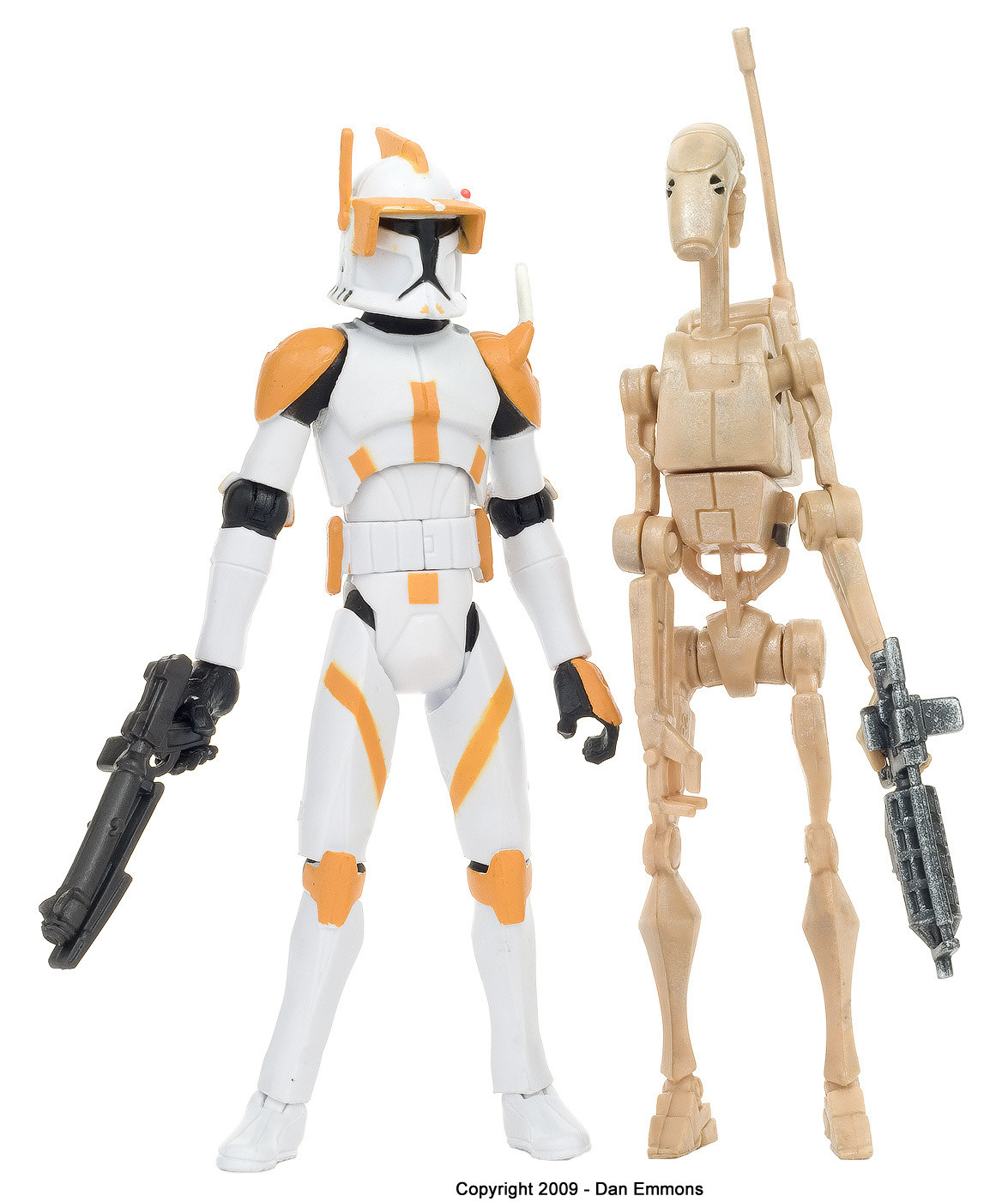 Clone Commander Cody Vs Battle Droid The Clone Wars Tcw 08 Action Figure