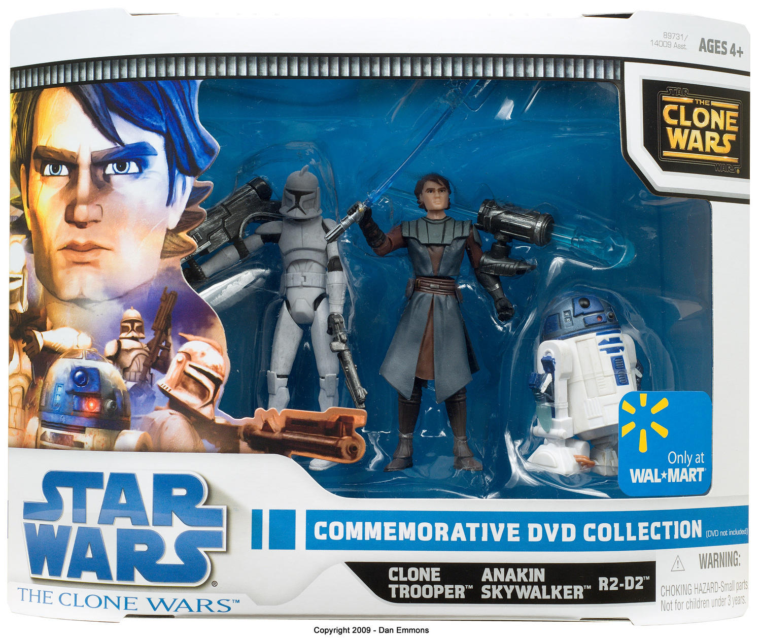 Commemorative DVD Collection - Clone Trooper, Anakin Skywalker, and R2 ...