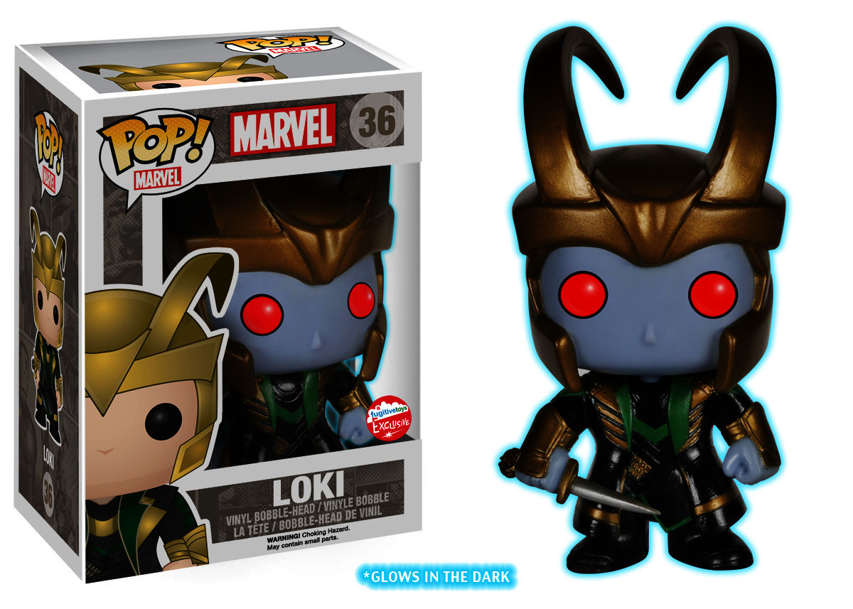 Marvel - Loki Frost Glow In The Dark - POP! MARVEL action figure 36