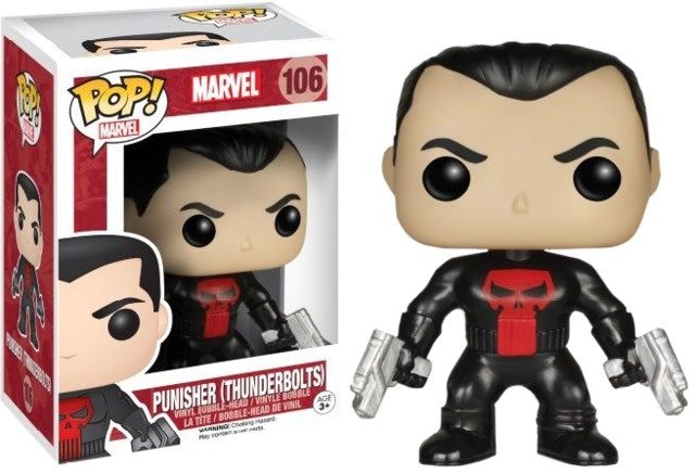 marvel punisher thunderbolts pop marvel action figure 106 marvel punisher thunderbolts pop