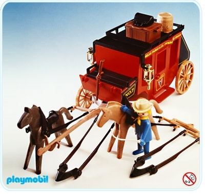 playmobil diligence du far west