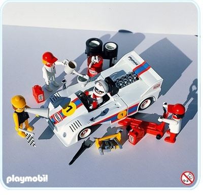 playmobil race car