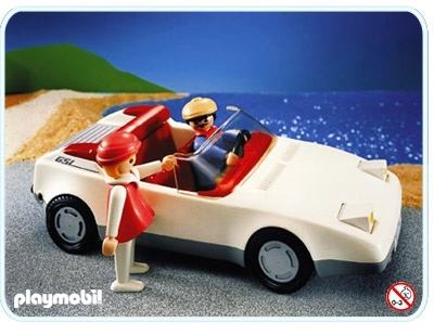 voiture blanche playmobil