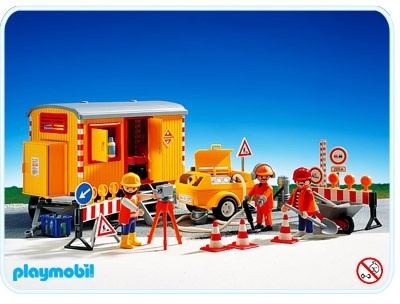 playmobil de chantier