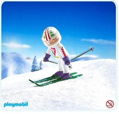 playmobil skiing