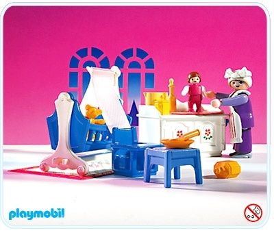 playmobil chambre bébé