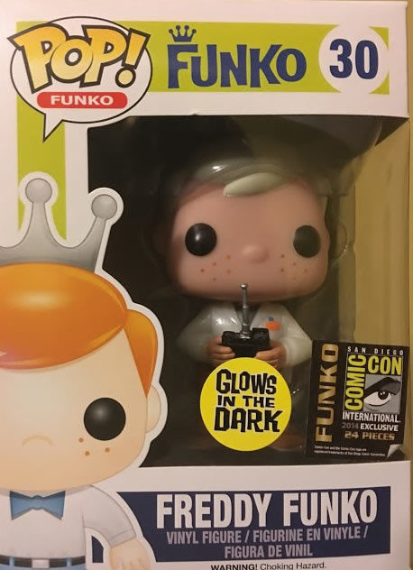 Freddy Funko Dr. Emmett Brown Glow In The Dark - POP! Funko action ...