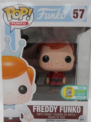 Freddy Funko Charlie Brown Red Shirt Pop Funko Action Figure 57