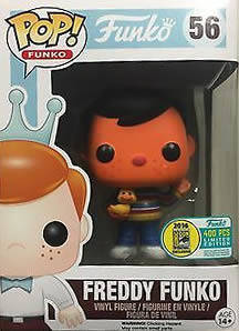 flocked freddy funko pop