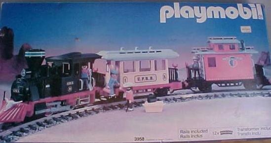 playmobil western train