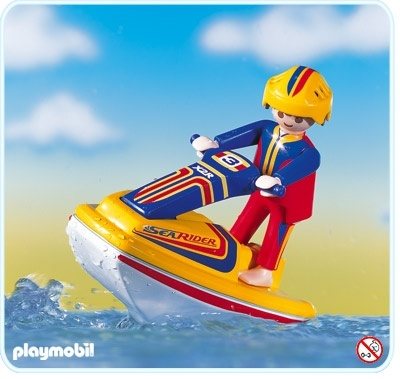 playmobil ski nautique