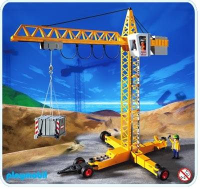 playmobil construction crane