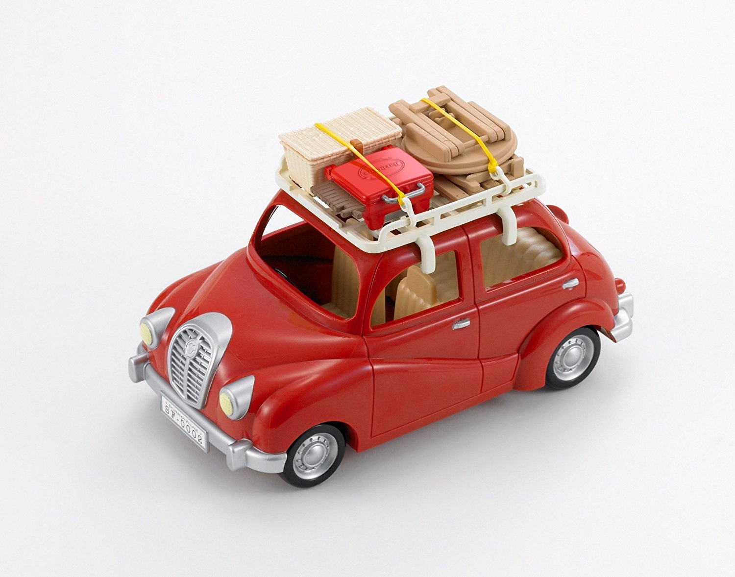 sylvanian families saloon car & picnic set