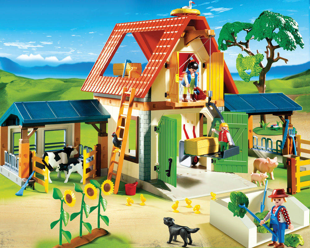 Ferme - Playmobil Fermiers 4490