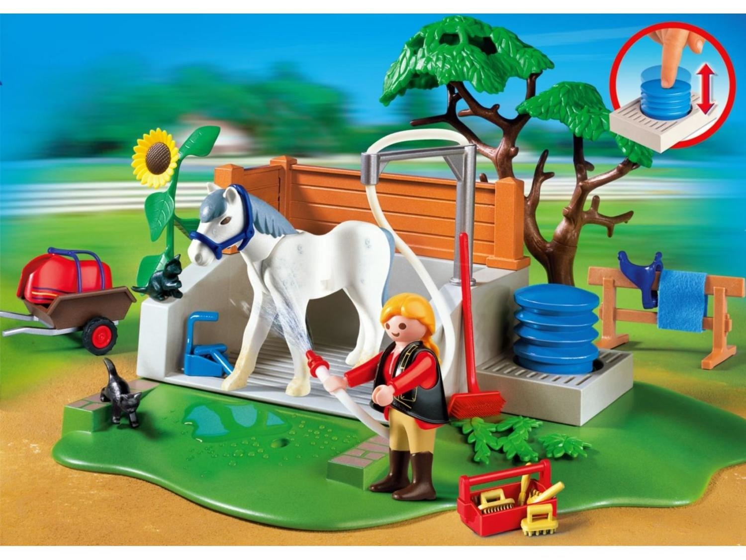 playmobil horse riding