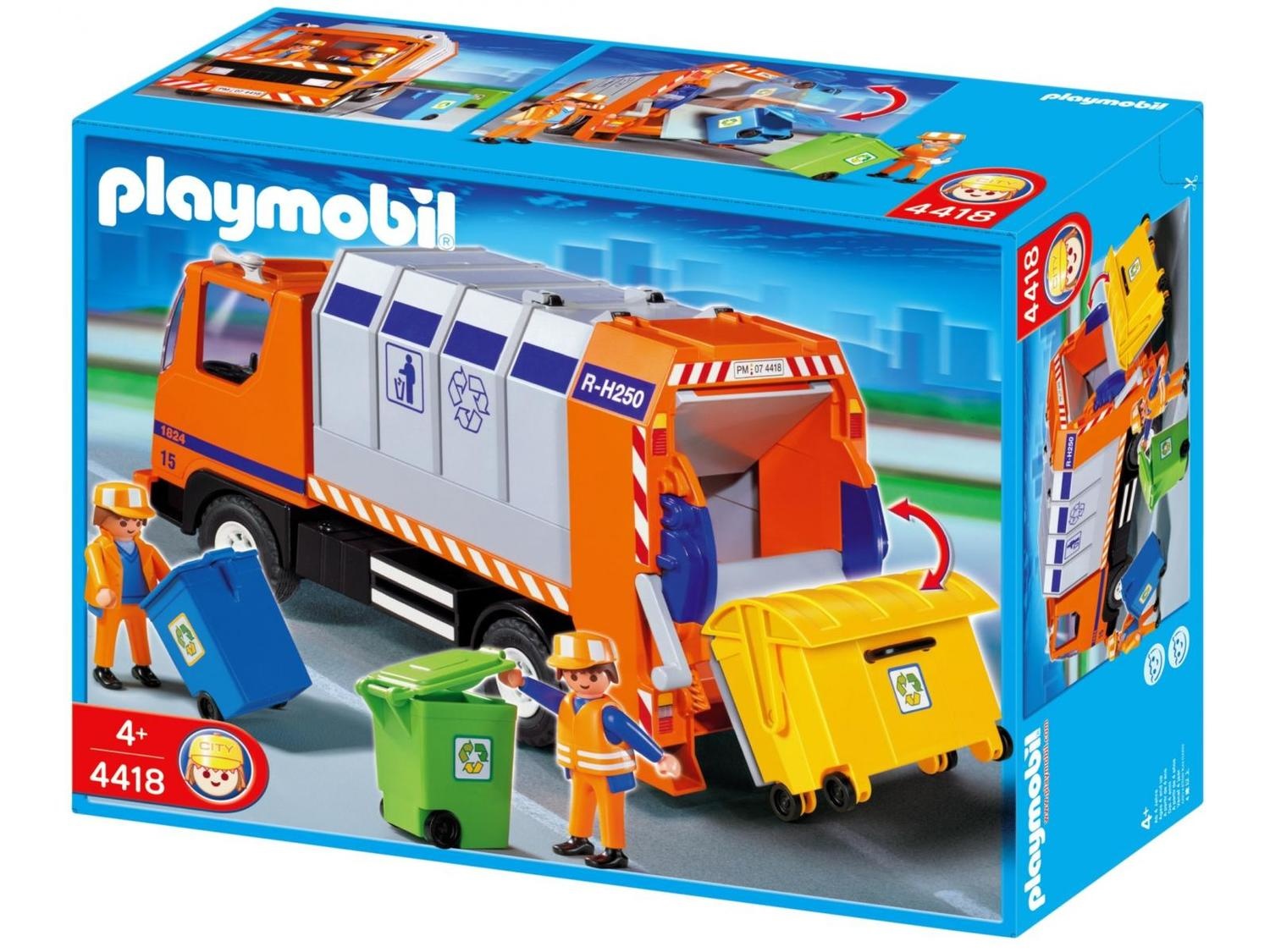 playmobil recycling truck 4418