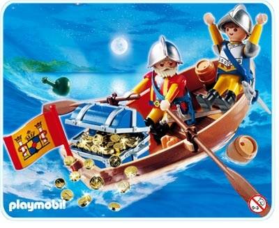 playmobil rowboat