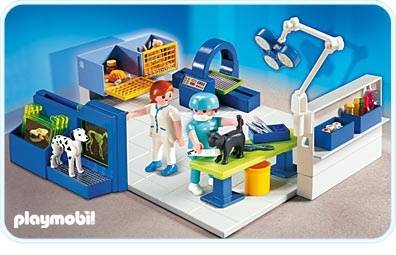 Vet Operating Room Playmobil In The City 4346