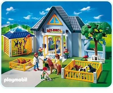 playmobil vet clinic 4343