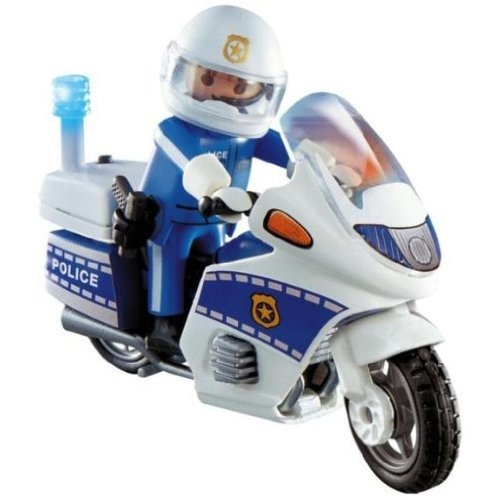 playmobil police bike