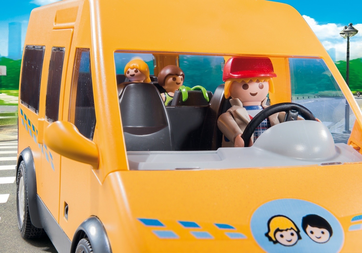 playmobil school bus 6866