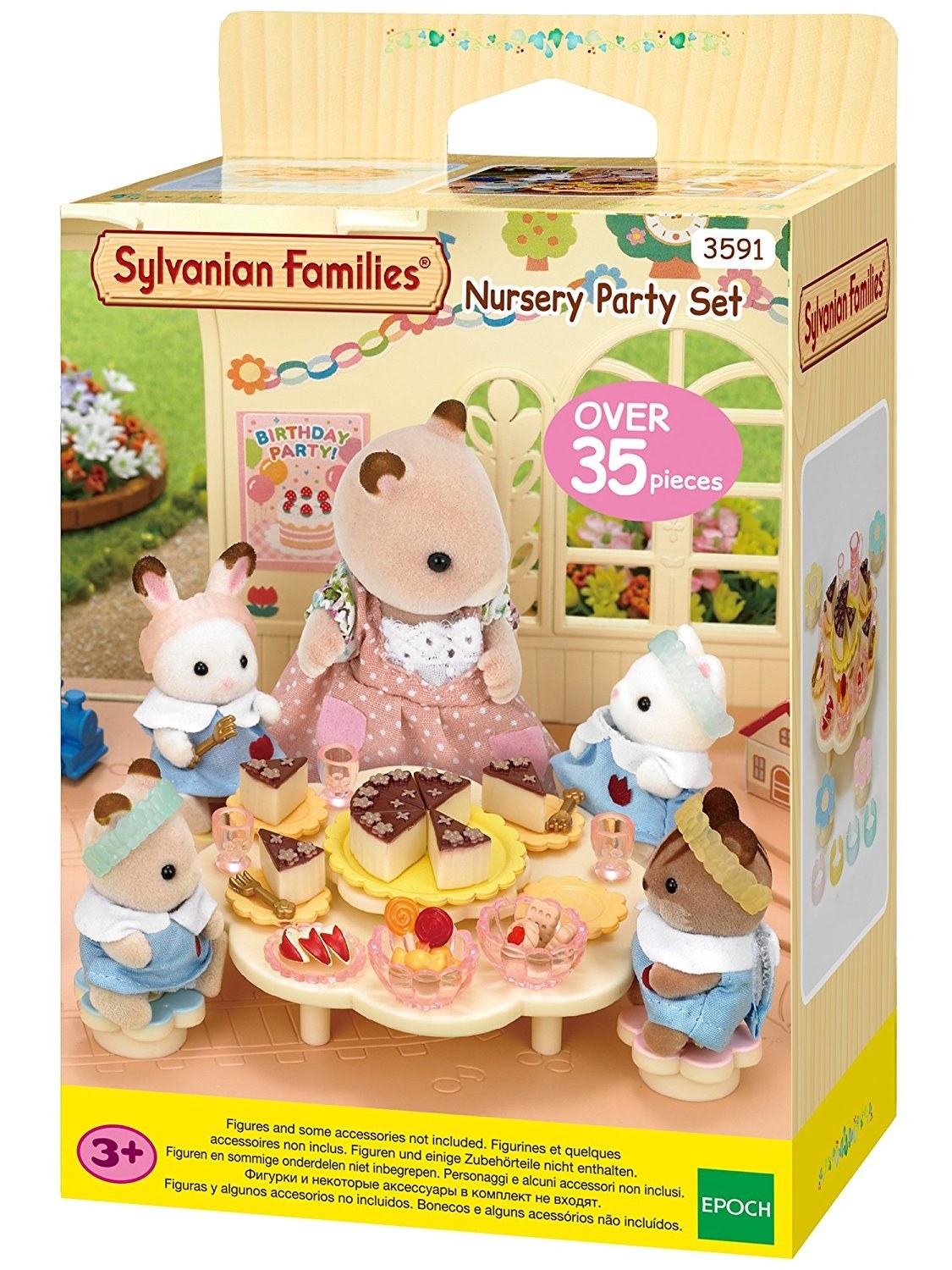 sylvanian families nursery figures