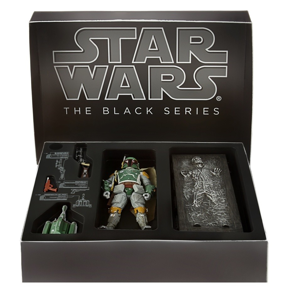 Star wars black series store boba Fett in disguise action figure sdcc