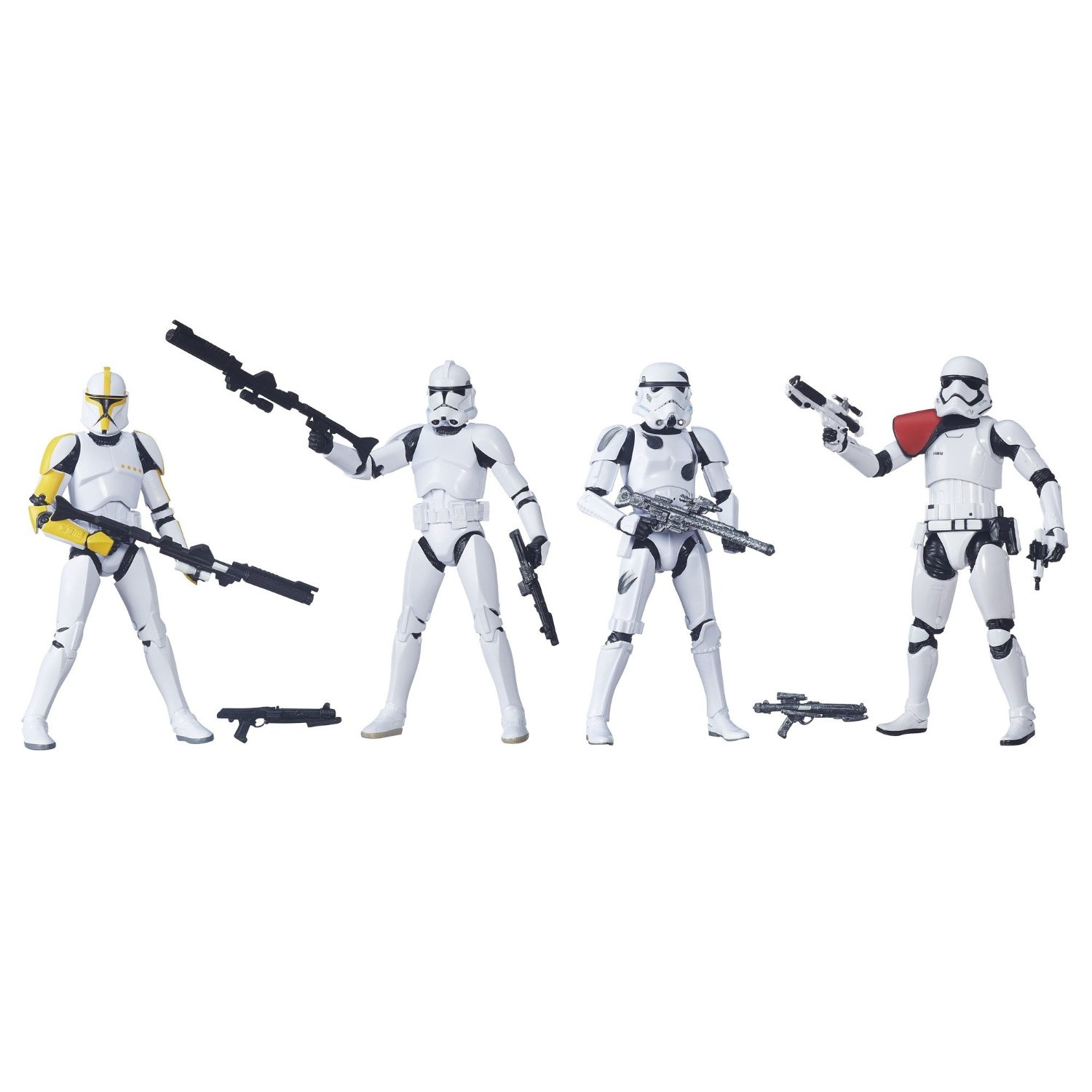 Stormtrooper 4 Pack - Black Series Red - 6 inches action figure