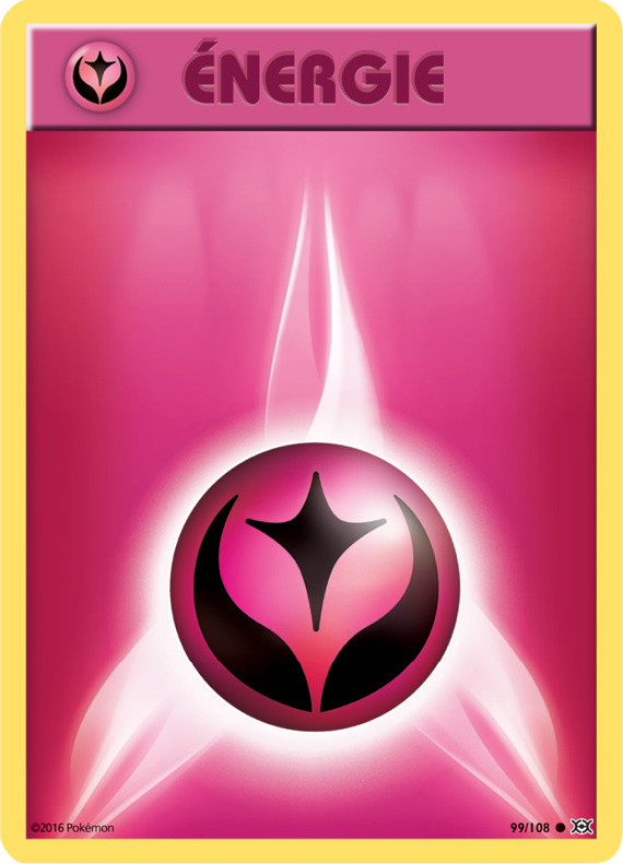 Energie Fée - carte Pokémon 99/108 Pokémon XY Evolutions