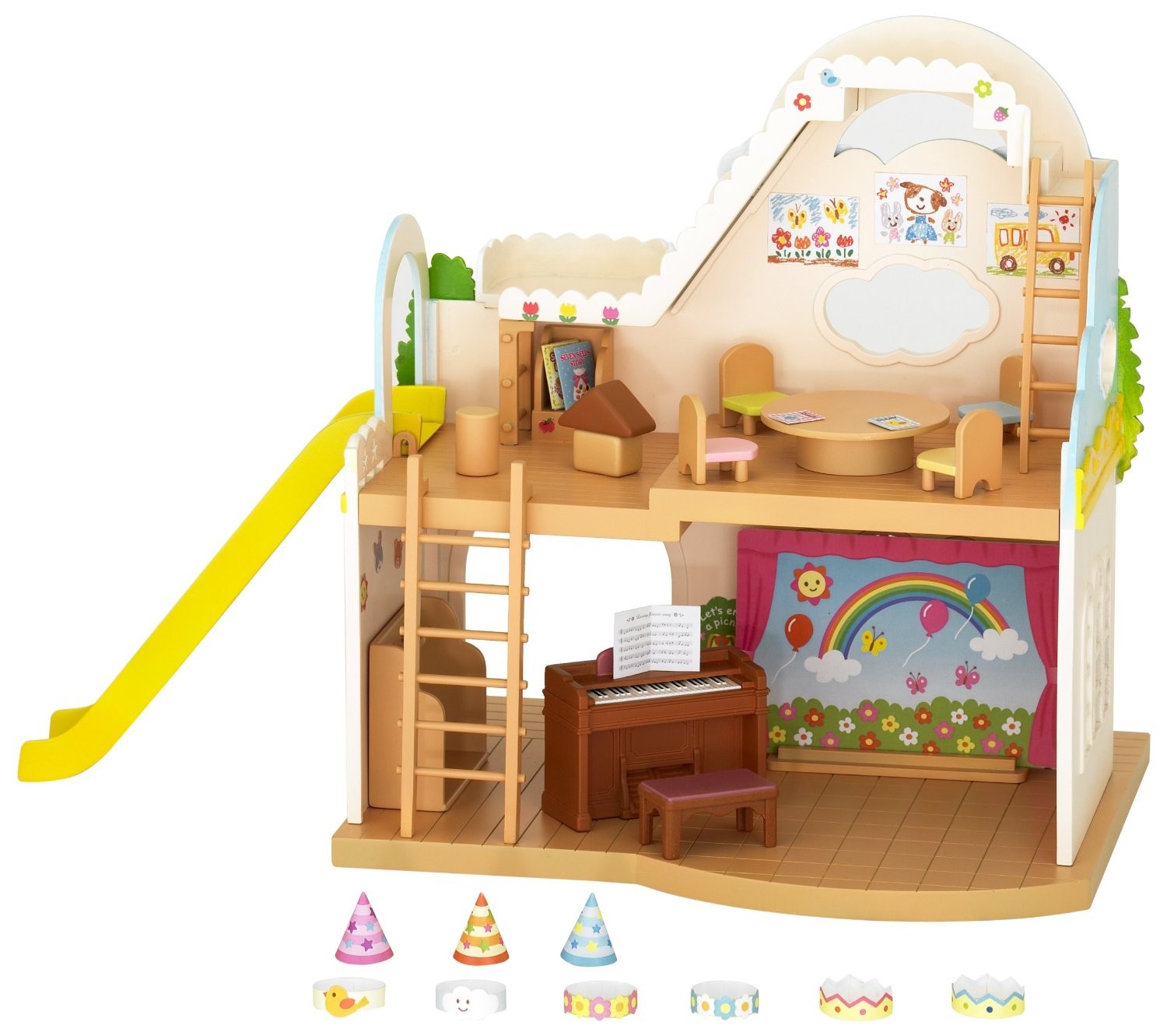 sylvanian families rainbow nursery