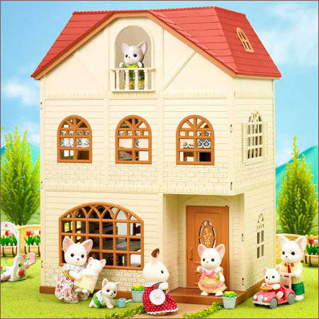 sylvanian families cedar terrace gift set