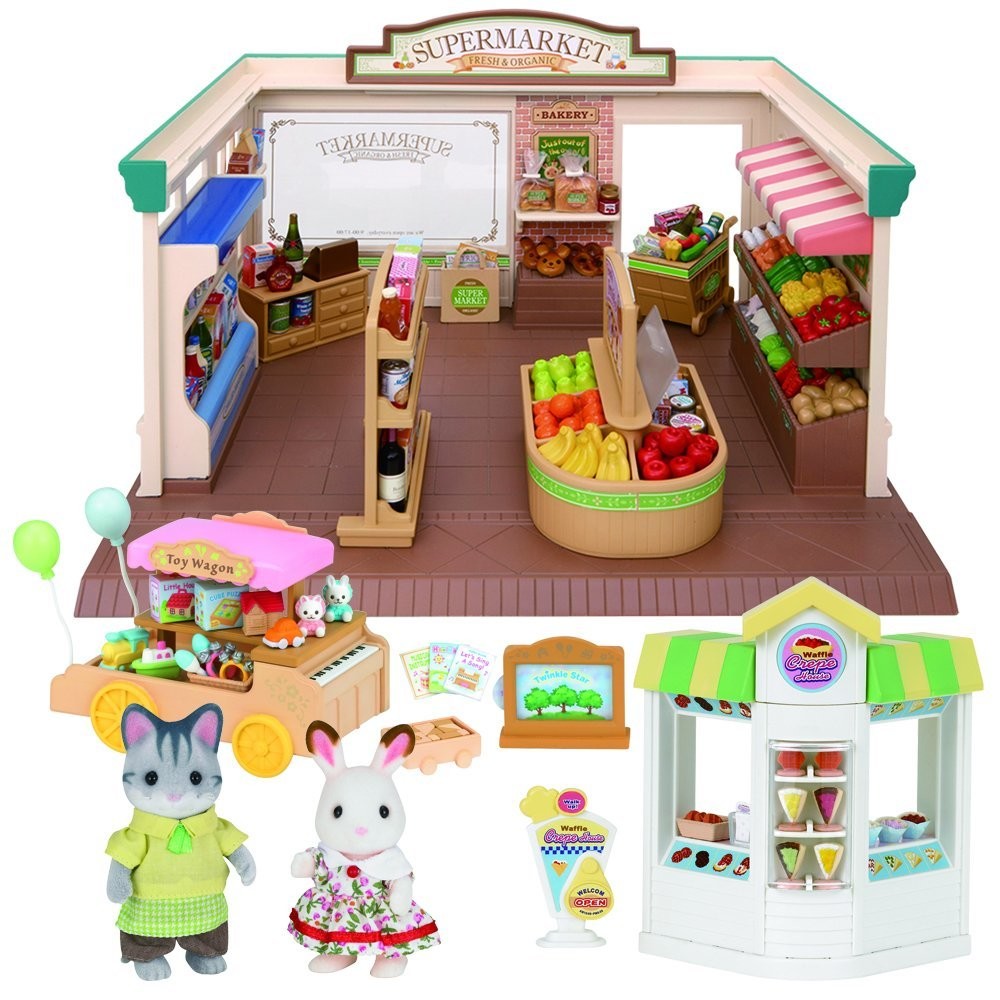 Coffret Supermarche Sylvanian Families Europe 5174